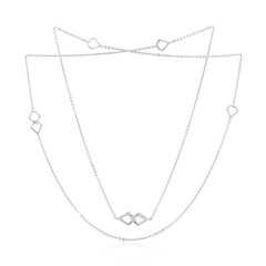 Zircon Silver Necklace