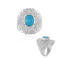 Sleeping Beauty Turquoise Silver Ring (de Melo)