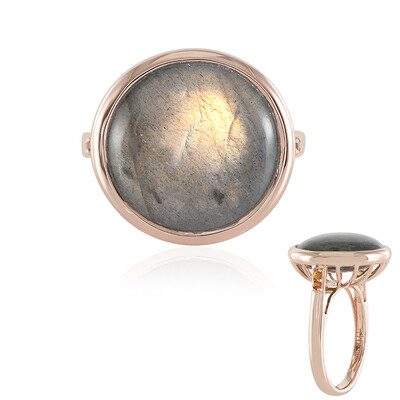 Copper Maniry Labradorite Silver Ring (KM by Juwelo)