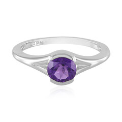 Siberian Amethyst Silver Ring