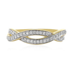 9K Flawless (F) Diamond Gold Ring (LUCENT DIAMONDS)