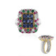 Blue Sapphire Silver Ring (Gems en Vogue)