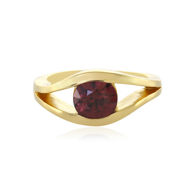 Pink Zircon Silver Ring