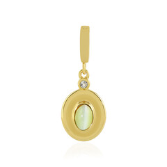 Cat´s Eye Chrysoberyl Silver Pendant