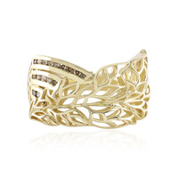 9K I2 Champagne Diamond Gold Ring (Ornaments by de Melo)