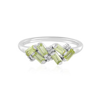 Peridot Silver Ring