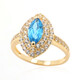 Marambaia Topaz Silver Ring