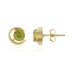 Sphene Silver Earrings