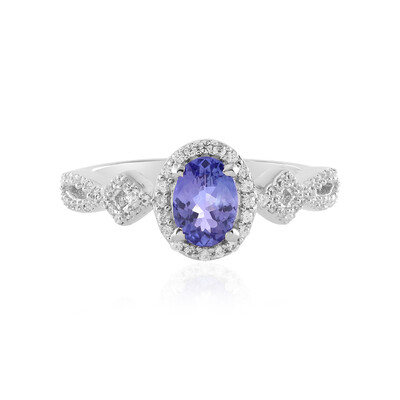 Tanzanite Silver Ring