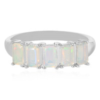 Welo Opal Silver Ring