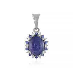 Tanzanite Silver Pendant