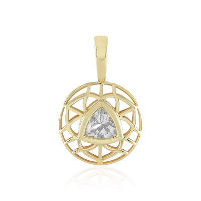 9K Zircon Gold Pendant (Ornaments by de Melo)