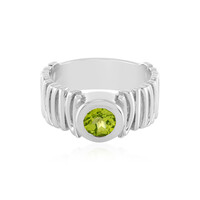 Arizona Peridot Silver Ring