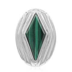 Malachite Silver Pendant