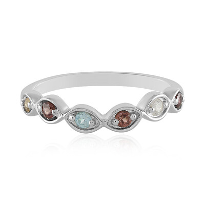 Zircon Silver Ring