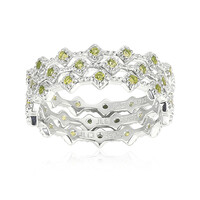 Peridot Silver Ring