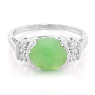 Imperial Chrysoprase Silver Ring