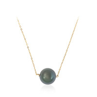 9K Tahitian Pearl Gold Necklace (CUSTODANA)