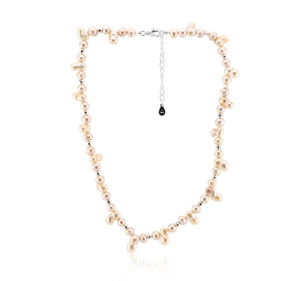 Keshi pearl Silver Necklace (TPC)