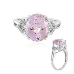 Kunzite Silver Ring