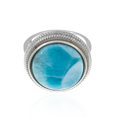 Larimar Silver Ring