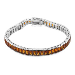 Madeira Citrine Silver Bracelet