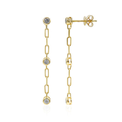 14K I1 (H) Diamond Gold Earrings (CIRARI)