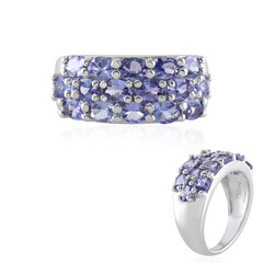 Tanzanite Silver Ring