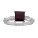 Rhodolite Silver Ring