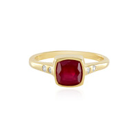 Madagascar Ruby Silver Ring