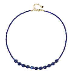 Lapis Lazuli Silver Necklace