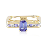 9K Tanzanite Gold Ring (de Melo)