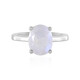 Rainbow Moonstone Silver Ring