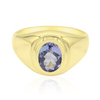 9K Unheated Tanzanite Gold Ring