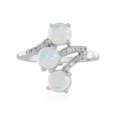 Welo Opal Silver Ring