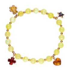 Baltic Amber Silver Bracelet