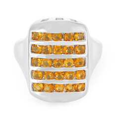 Citrine Silver Ring