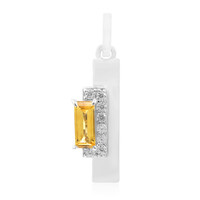 Citrine Silver Pendant (Remy Rotenier)