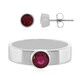 Madagascar Ruby Silver Ring