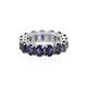 Iolite Silver Ring