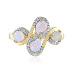 Welo Opal Silver Ring