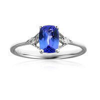 10K AAA Tanzanite Gold Ring