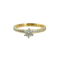 18K SI Diamond Gold Ring