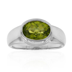 Peridot Silver Ring