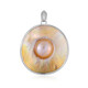 Mabe Pearl Silver Pendant (Bali Barong)