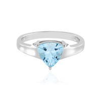 Sky Blue Topaz Silver Ring