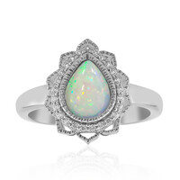 Welo Opal Silver Ring