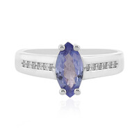 Tanzanite Silver Ring