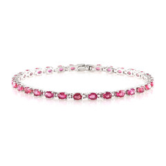 Madagascar Ruby Silver Bracelet