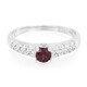 Brazilian Rhodolite Silver Ring